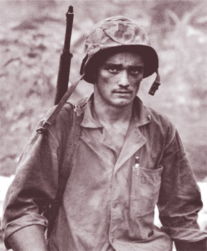二战士兵的照片