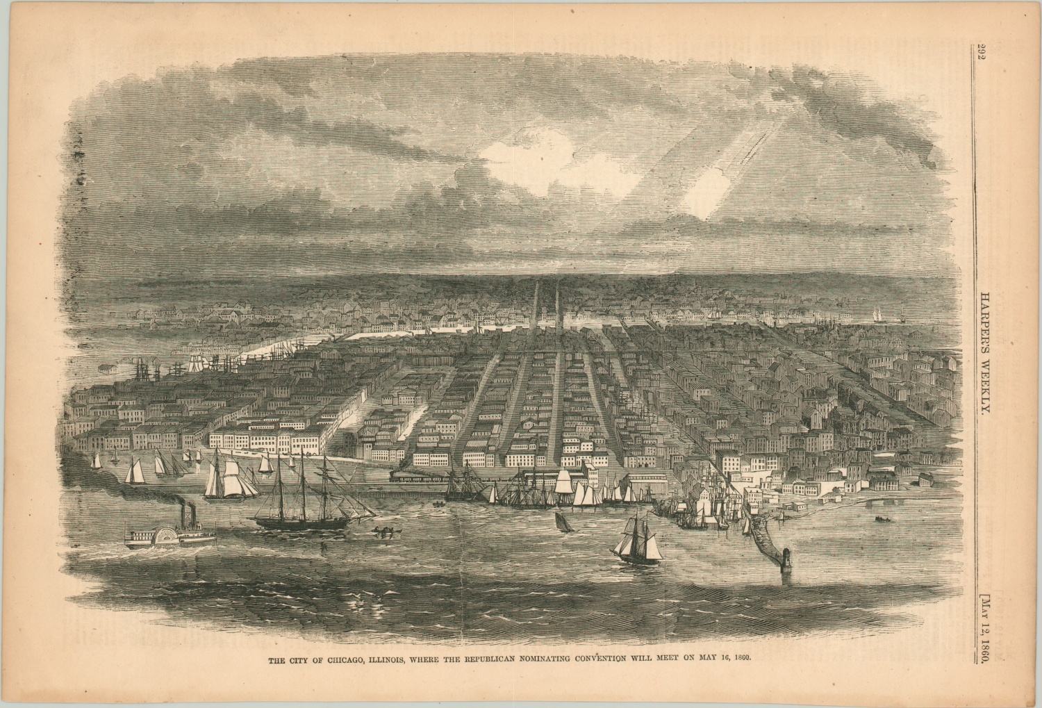 芝加哥，1860年5月
