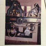 塞斯·托马斯钟表机械海报，由贝基·博纳尔提供
